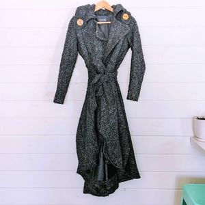 Handmade Long Wool Coat